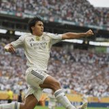 Gonzalo Garcia a inscrit l'unique but pour le Real face à la Juve KEYSTONE/AP/Rebecca Blackwell